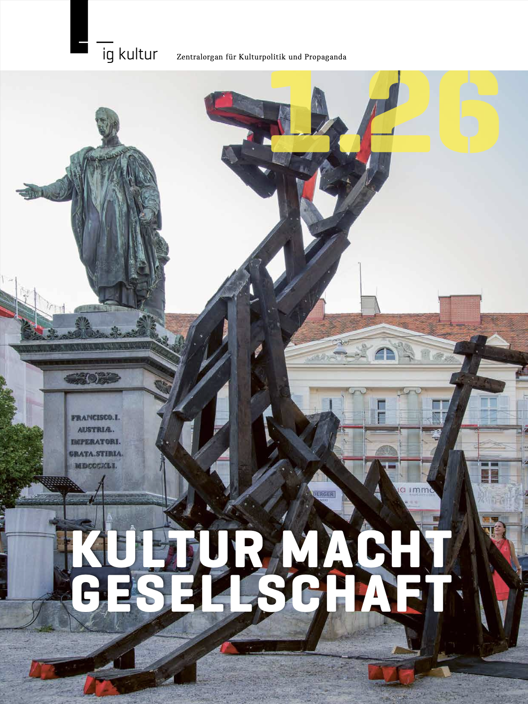Cover IG Kultur Magazin 2026, Kultur Macht Gesellschaft