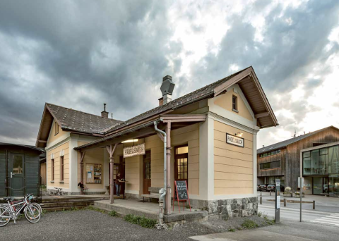 Kulturverein Bahnhof, Außenansicht © Lukas Hämmerle